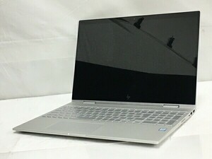 【訳アリ1円スタート 美品 BIOS 起動OK】HP ENVY x360 15-cn0005TU 15.6型 ノートパソコン [Core i5 8250U /8GB /タッチパネル]