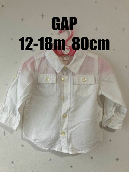 babyGAP シャツ　12-18m 80cm キッズ