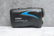 【程度良好 人気シリーズ】ニコン NIKON COOL SHOT 40i ブラック クールショット 距離測定器 レーザー距離計 レーザー計測器 COOLSHOT_画像6