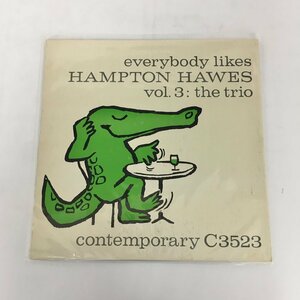 LPレコード Everybody Likes Hampton Hawes Vol. 3: The Trio C3523 LKL 12-80 2405LO144