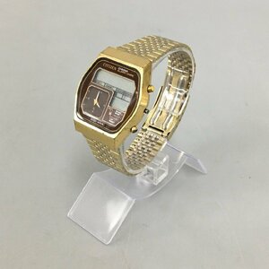 シチズン CITIZEN 腕時計 デジアナ DIGI-ANA 41-9567 メンズ クォーツ ジャンク 2405LT162