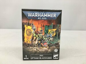 プラモデル ウォーハンマー ウフザック WARHAMMER 40000 ORKS UFTHAK BLACKHAWK 美品 2404LBM017