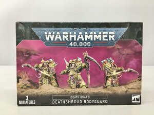 プラモデル ウォーハンマー デスシュラウド WARHAMMER 40000 DEATH GUARD DEATHSHROUD BODYGUARD 美品 2404LBM022