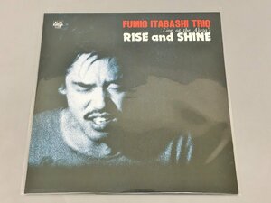 LPレコード Fumio Itabashi Trio Rise And Shine Live At The Aketa's AL-3004 2404LO452