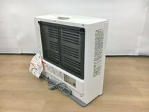 ガスファンヒーター スノーホワイト 都市ガス（12A/13A)用 木造11畳コンクリート15畳 ノーリツ GFH-4005S-W5 2018年製 未使用 2405LT005_画像6