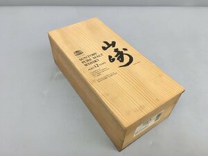  Suntory SUNTORY дерево коробка только Yamazaki 12 год виски коробка 2405LT083