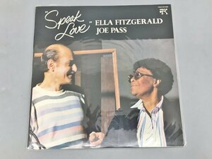 LPレコード ELLA FITZGERALD JOE PASS / Speak Love PABLO D2310888 2405LO062