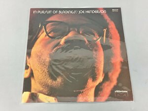 LP record Joe Henderson / In Pursuit Of Blackness Milestone MSP 9034 2405LO129