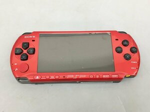 ゲームハード PSP 3000 ソニー ブラック/レッド 本体のみ ジャンク 2405LO200