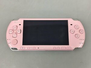 ゲームハード PSP 3000 ソニー ピンク系 本体のみ ジャンク 2405LO199