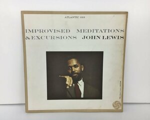 LPレコード John Lewis Improvised Meditations & Excursions ATLANTIC 1313 2404LO252