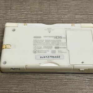 ☆ DSLite ☆ ニンテンドーDS Lite クリスタルホワイト 動作品 本体 タッチペン アダプター 付属 Nintendo DS GBA 任天堂 6402の画像2