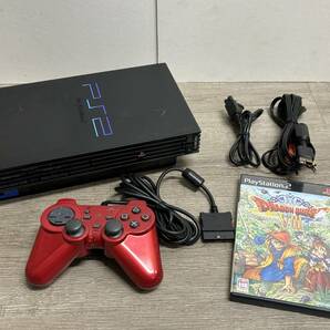 ☆ PS2 ☆ プレーステーション2 SCPH-50000 動作品 本体 コントローラー ソフト Playstation2 デュアルショック2 SONY 2857の画像1