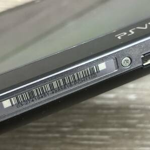 ☆ VITA ☆ Playstation VITA PCH-1100 ブラック 動作品 本体 のみ プレイステーション ヴィータ PSVITA SONY 5816の画像3