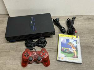 ☆ PS2 ☆ プレイステーション2 SCPH-50000 動作品 本体 コントローラー ソフト 付属 Playstation2 デュアルショック2 SONY 9442