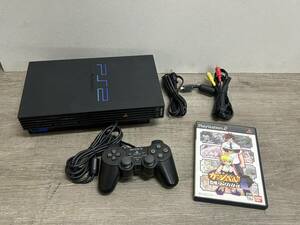 ☆ PS2 ☆ プレイステーション2 SCPH-50000 動作品 本体 コントローラー ソフト 付属 Playstation2 デュアルショック2 SONY 1881