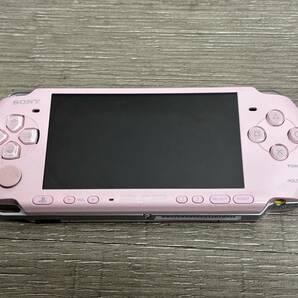 ☆ PSP ☆ プレイステーションポータブル PSP-3000 ブロッサムピンク 動作品 本体のみ バッテリー欠品 Playstation Portable SONY 0245の画像3