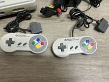 ☆ SFC ☆ スーパーファミコン 動作品 本体 コントローラー アダプター ケーブル ケース 付属 Nintendo SUPER FAMICOM 任天堂 8488_画像3