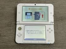 ☆ 3DSLL ☆ ニンテンドー3DS LL ピンクホワイト soua品 本体 タッチペン 府s族　Nintendo 3DS LL ニンテンドー 6806_画像4