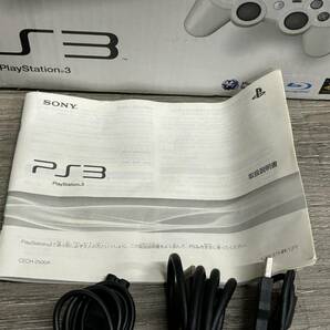 ☆ PS3 ☆ プレイステーション3 CECH-2500A HDD換装品 250GB 動作品 本体 コントローラー ケーブル 箱 説明書 付属 Playstation3 8336の画像9