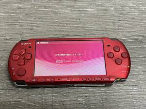 PSP PSP-3000RR （ラディアント・レッド）