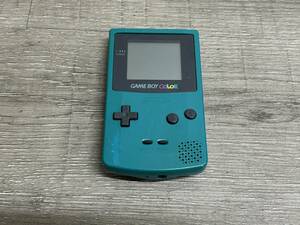 ☆ GB ☆ ゲームボーイカラー ブルー 動作品 本体 Nintendo GAMEBOY COLOR ニンテンドー 任天堂 5084