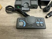 ☆ PCEngine ☆ PCEngine GRAFX 動作品 本体 コントローラー アダプター　ケーブル 付属 PCエンジン グラフィックス 3096_画像3