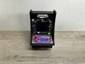 ☆ アーケードミニ ☆ マイアーケード レトロ ギャラガ ミニゲーム ブラック DGUNL-3222 動作品 本体のみ タイニー アーケード