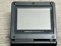 ☆ GBA ☆ ゲームボーイアドバンスSP オニキスブラック 動作品 本体のみ Nintendo GAMEBOY ADVANCE SP 任天堂 9098_画像6