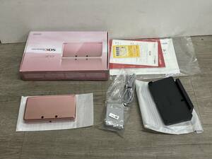 * 3DS * Nintendo 3DS Misty pink operation goods body touch pen adaptor box with instruction attached Nintendo 3DS Nintendo nintendo 0662
