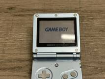 ☆ GBA ☆ ゲームボーイアドバンスSP パールブルー 動作品 本体 のみ Nintendo GAMEBOY ADVANCE SP ニンテンドー 任天堂 6781_画像5