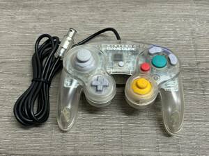 * GC * Game Cube контроллер прозрачный каркас рабочий товар контроллер корпус Nintendo GAMECUBE редкий цвет nintendo 