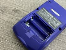 ☆ GB ☆ ゲームボーイカラー パープル 動作品 本体のみ Nintendo 任天堂 GAMEBOY COLOR GBCニンテンドー 7557_画像4