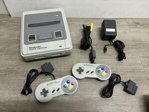 ☆ SFC ☆ スーパーファミコン 動作品 本体 コントローラー ケーブル アダプター 付属 Nintendo SUPER FAMICOM 任天堂 8090