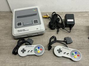 ☆ SFC ☆ スーパーファミコン 動作品 本体 コントローラー ケーブル アダプター 付属 Nintendo SUPER FAMICOM 任天堂 6079