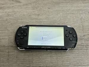 ☆ PSP ☆ プレイステーションポータブル PSP-1000 ブラック 動作品 本体 のみ Playstation Portable SONY 7612