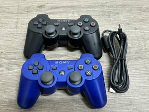 PS3 ワイヤレスコントローラ （DUALSHOCK 3） CECH-ZC2JMB （メタリック・ブルー）