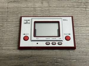 * Game & Watch * ball reprint RGW-001 operation goods Club Nintendo limitation game & watch GAME&WATCH nintendo 