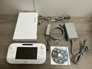 ☆ WiiU ☆ プレミアムセット ソフト 付属 動作品　本体 ゲームパッド 純正アダプター 任天堂 Nintendo 4826