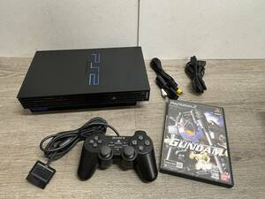 ☆ PS2 ☆ プレイステーション2 SCPH-30000 動作品 本体 コントローラー 付属 Playstation2 デュアルショック2 SONY