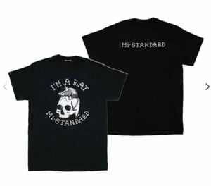 HI-STANDARD I'M A RAT_TEE（BLACK）サイズS