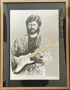 Ronnie Wood Eric Clapton Ⅱ ロン・ウッド　リトグラフ　 額装済　エリック・クラプトン　ローリング・ストーンズ