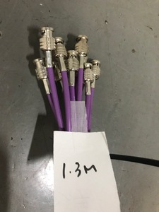  coaxial cable 1.3M rom and rear (before and after) 10ps.