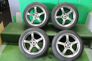 壱 RAYS グラムライツ T57-RC 16X7J 185/55R16 4本セット アルミホイール 社外 35709 4X705