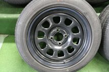 デイトナ? スチールホイール 15X6.5J? 195/55R15 5本セット ラシーンフォルザ 背面タイヤ スペア 35865 5X766_画像6