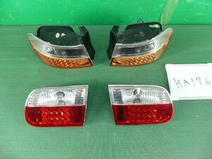 弐 シビック EG6 SIR 社外 LEDテールランプ フィニッシャー セット 紅白 35324 HA176