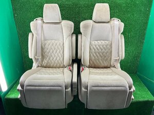 Toyota Alphard AY2018Genuine セカンドSeat 2列目 オットマン ハーフレザー ベージュ Hybrid 35805 PZ28