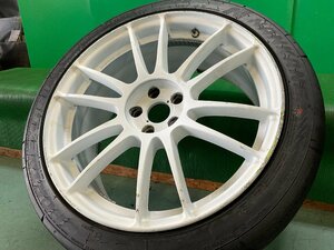 十 18インチ 7.5J ＋40 PCD 100 RAYS レイズ グラムライツ アルミホイール 1本 86 BRZ 白 32877 1X025