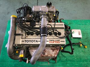 五 Toyota Carina TA63 engine 3T-GTEU 5MT AA63 Celica 動画Yes 保障included Guaranteed Sales 34203 2D36