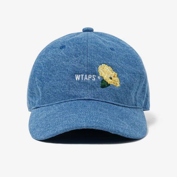 新品！Wtaps CAP DENIM 帽子 キャップ Indigo 241HCDT-HT06 T-6M 03 刺繍 デニム ダブルタップス インディゴ 6パネルボール プレゼント